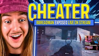 WARZONE STREAMER BBREADMAN FINALLY EXPOSED CAUGHT CHEATING [upl. by Tiffanie761]