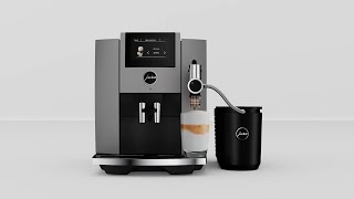 JURA S8  Fully automatic coffee machine [upl. by Etteroma785]