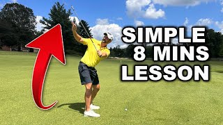 Quick and Simple Complete Golf Swing Lesson [upl. by Mahoney]