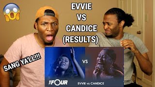 Evvie vs Candice They FIGHT For Their Life  The Finale  The Four REACTION [upl. by Donaldson390]