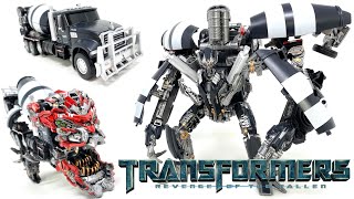 Mechanical Alliance MT05 MIXMASTER Transformers Revenge Of The Fallen DEVASTATOR Review [upl. by Fredric]