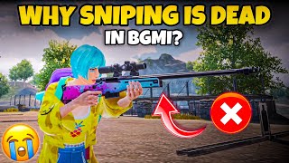 WHY NOBODY USES SNIPERS ANYMORE IN BGMI [upl. by Deron]