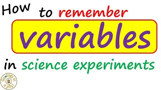 Variables in science experiments [upl. by Ynnavoeg]