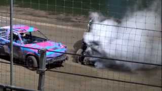 Demolition Derby  Palmerston North Speedway [upl. by Pippas311]