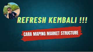 REFRESH KEMBALI  CARA MAPING MARKET STRUCTURE METODE SMC [upl. by Cheung]