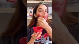 DIY Beetroot Face Mask For Glowing Skin [upl. by Aric]