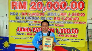 Pertandingan memancing keli kolam di Miri Sarawak  5Star Event Management amp MGP [upl. by Eldorado]