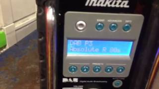 Makita BMR 101 radio [upl. by Cori]