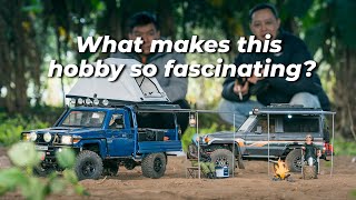 Rc Crawler Killerbody Lc70 Lc71 Land Cruiser Camper RC4WD Offroad Camping Trail 4x4 Rc Cars [upl. by Lavud839]