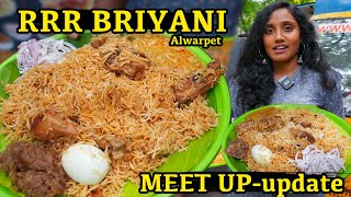 120rs RRR Briyani Alwarpet I Meetup Plan  I Tastee with Kiruthiga [upl. by Schrader]