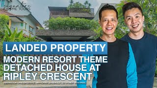 Serangoon Garden Estate Modern Resort Detached Landed 999 years leasehold  Melvin Lim amp Adrian Lim [upl. by Airetahs]