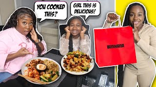 Home Cooked Meal vs FAST Food Prank on Karissa and Sally [upl. by Dymoke]