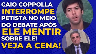 🚨CENA RARA COPPOLLA FOI OBRIGADO A INTERROMPER O DEBATE QUANDO ERA ACUSADO FALSAMENTE [upl. by Allin918]