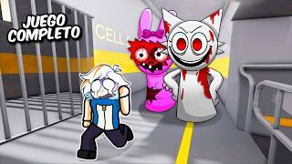 ESCAPA DE LA PRISION DE SPRUNKI COMPLETO SPRUNKI BARRYS PRISON RUN ROBLOX [upl. by Yatnod]