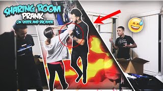 HILARIOUS Im MOVING BACK IN amp We Are SHARING YOUR ROOM Prank On Sister amp Brother gone LEFT [upl. by Nemhauser]