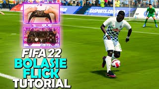 One of the FUNNEST SKILL MOVES in FIFA 22  BOLASIE FLICK TUTORIAL  FIFA 22 SKILL MOVE TUTORIAL [upl. by Melisse]