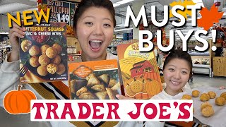 TRADER JOES FALL FOOD HAUL 🍁 Best NEW Frozen Foods amp Snacks to Buy 2022 [upl. by Llerrud798]