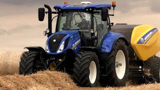 New Holland Roll Baler balenpers [upl. by Sanfo]