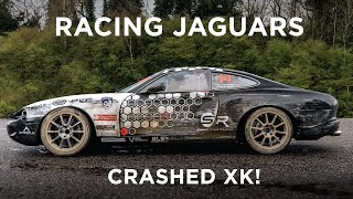 Racing Jaguars  Watch What Happened When Our XK8 Crashed at Brands Hatch [upl. by Elli]