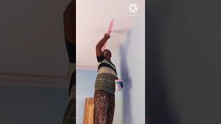 Wall painting fast court double beat 🌄🌄🌄 apply trending shorts real vairalvideo youtube [upl. by Lambard55]