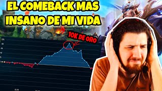 EL COMEBACK MAS INSANO DE LA HISTORIA GAREN 1V9 INHUMANO 10k DE ORO POR DETRAS [upl. by Rehoptsirhc]