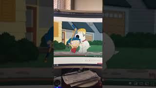 Family Guy  Stewie saves beats up Brian [upl. by Greyso]