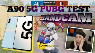 PUBG on Samsung Galaxy A90 5G  Snapdragon 855 PUBG MOBILE TEST GAMEPLAY altronpubg [upl. by Nosrettap]