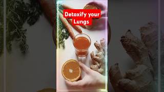 Detox Lungs naturally at home  How to lungs detoxify healthtips nutrition shortsviral [upl. by Cosme]