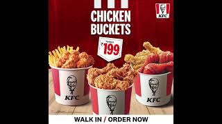 KFC Chicken Buckets for Rs199 [upl. by Carolle]