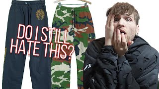 Chrome Hearts BIGGEST HATER tries their SWEATPANTS [upl. by Hengel]