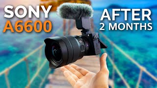 Sony A6600 Review After 2 Months  Worth it in 2021 as Vlogging Camera [upl. by Jensen91]