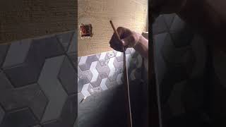 How To Cut Tile Tips construction shortvideo tips [upl. by Alidia368]