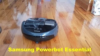 Samsung Powerbot Essential Robotic Vacuum Review VR2AJ9020UG [upl. by Elnore729]