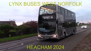 West Norfolk School Buses Norfolk Lavender Heacham 2024 [upl. by Kirtley609]