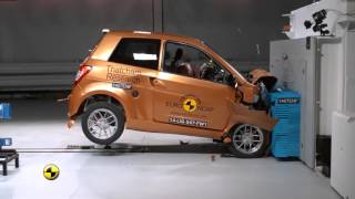 Euro NCAP Crash Test of Ligier IXO JS Line 2014 [upl. by Esital]