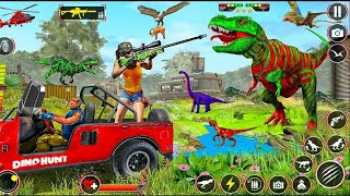 Best Wild Dinosaur Hunting Zoo Games  Android Gameplay Video india [upl. by Peri331]