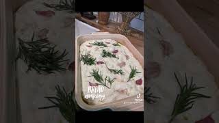 First time making Focaccia BreadWhispering Willow Farm [upl. by Nilac633]