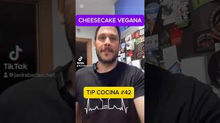 “TARTA DE QUESO” VEGANA profedecocina tipsdecocina trucosdecocina tumejorversion [upl. by Zetta734]