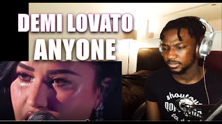 Demi Lovato  Anyone LIVE Grammy Awards  REACTION [upl. by Curhan]