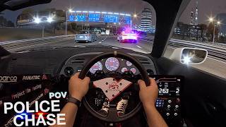 Highway Police Picked the Wrong Supra  AC  Fanatec DD [upl. by Sined126]