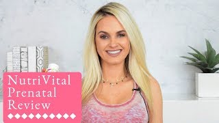 NutriVital Supplements Prenatal Multivitamin Review [upl. by Dickson]