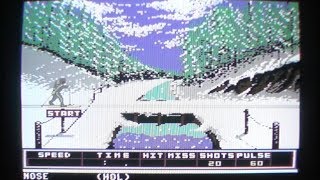 Lets Compare Wintergames  Biathlon C64CPCSpectrumMSXSTAmigaAtari 2600 [upl. by Etam689]