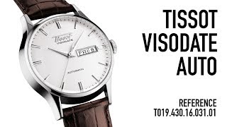 Tissot Visodate T0194301603101 Watch Review [upl. by Brunhilde]