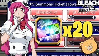 Summons 5 Stars Tickets  BLEACH BRAVE SOULS [upl. by Mccowyn42]