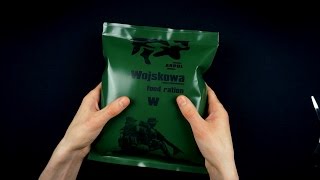 ASMR Unboxing a military ration Part 1 [upl. by Nolyar]