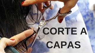 Como CORTAR EL PELO A CAPAS En 15 Minutos en el 2018 Explicado Paso a Paso [upl. by Sigismundo697]