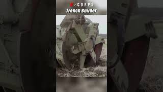 러시아 육군 MDK3 궤도형 참호 굴착 차량  Russian Army MDK3 tracked trenchdigging vehicle [upl. by Goldi]