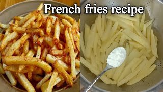 Frozen French Fries  How To Make Crispy French Fries Recipe FoodfusionPk [upl. by Ellecrad993]