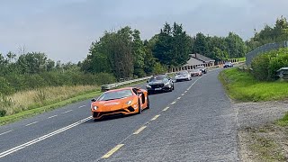 Cannonball ireland super cars edenderry 2024 don’t miss 2 minute mark water attack [upl. by Iderf915]