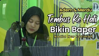 Juara 1 Nadia Nur Fatimah  Tilawah Remaja  MTQ Jabar ke 38 tahun 2024 [upl. by Rabka]